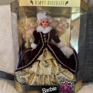 Happy Holidays Vintage 1996 Barbie - New in Box